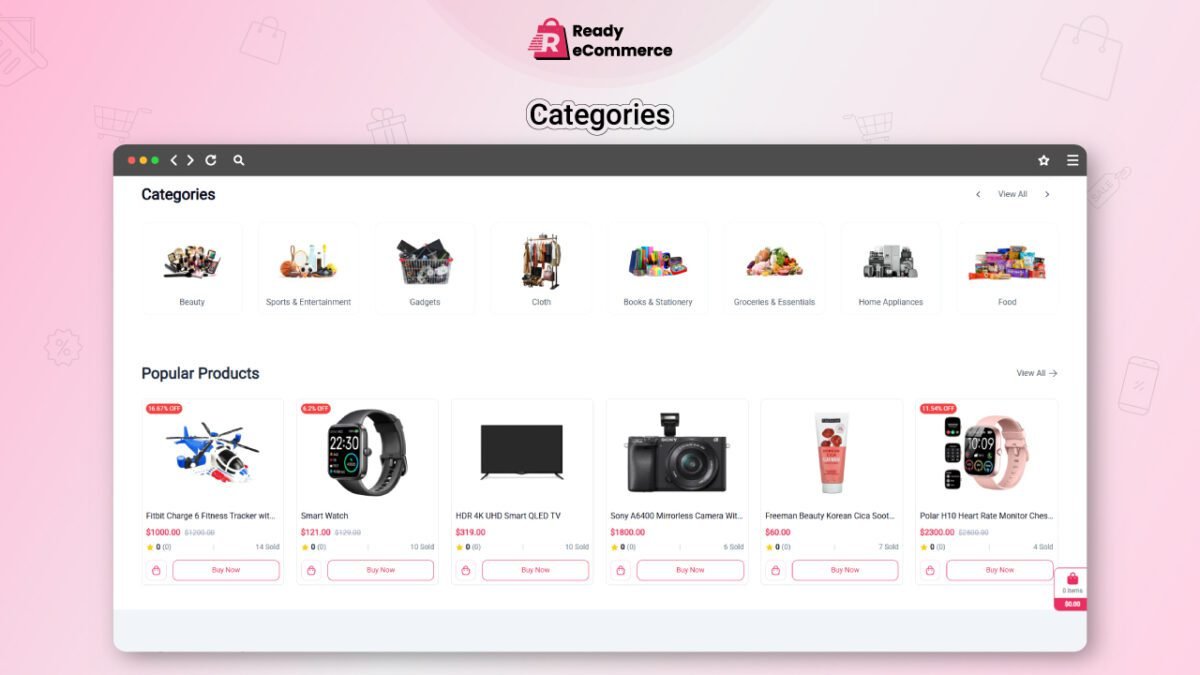 Ready eCommerce - Complete Multi Vendor eCommerce Mobile App, Customer Website with Store POS - Image 3