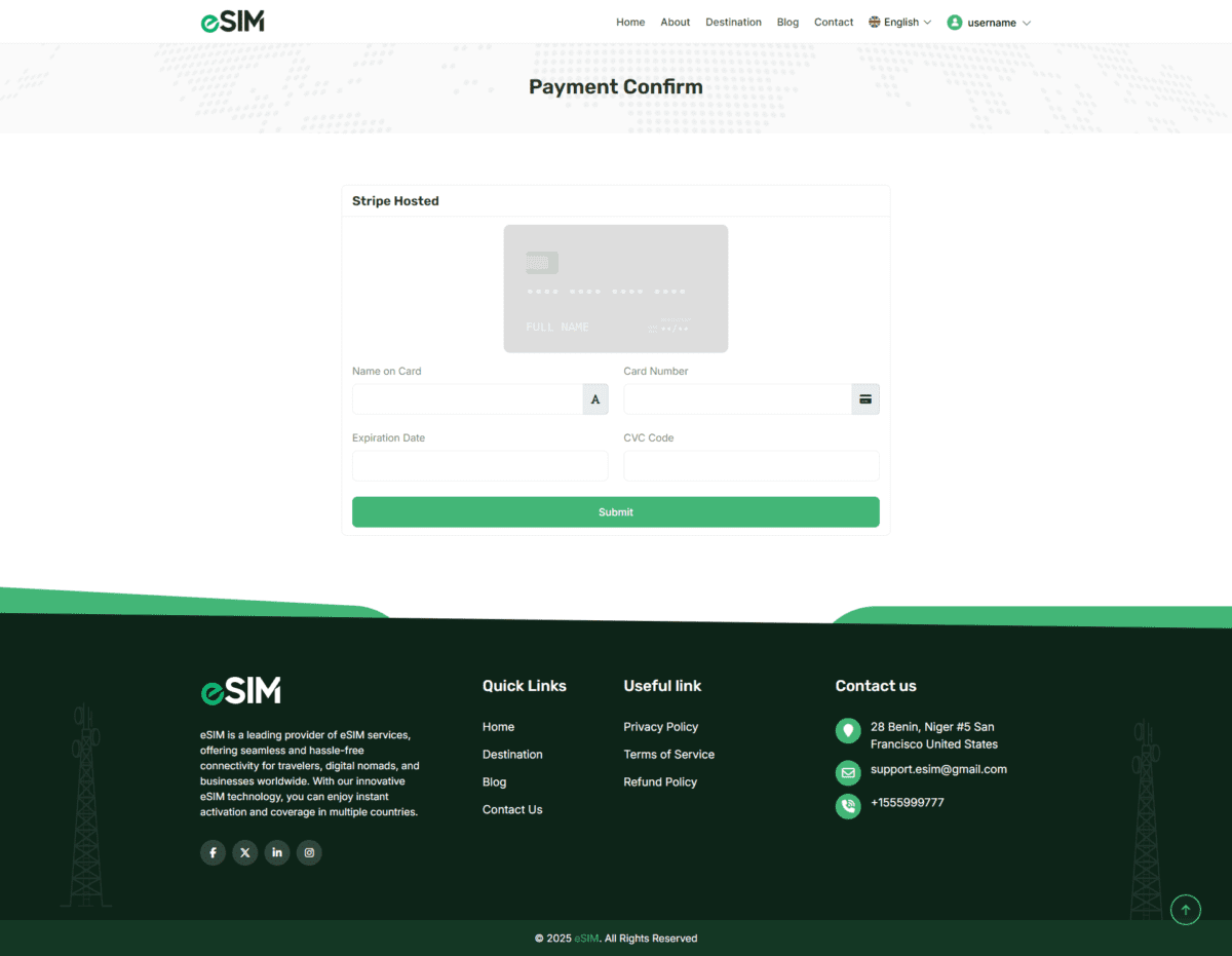 eSIM - International eSIM And Data Purchase Platform For Sale . This Codecanyon Scripts With Full Original Regular License With Full Updated And License - Image 4