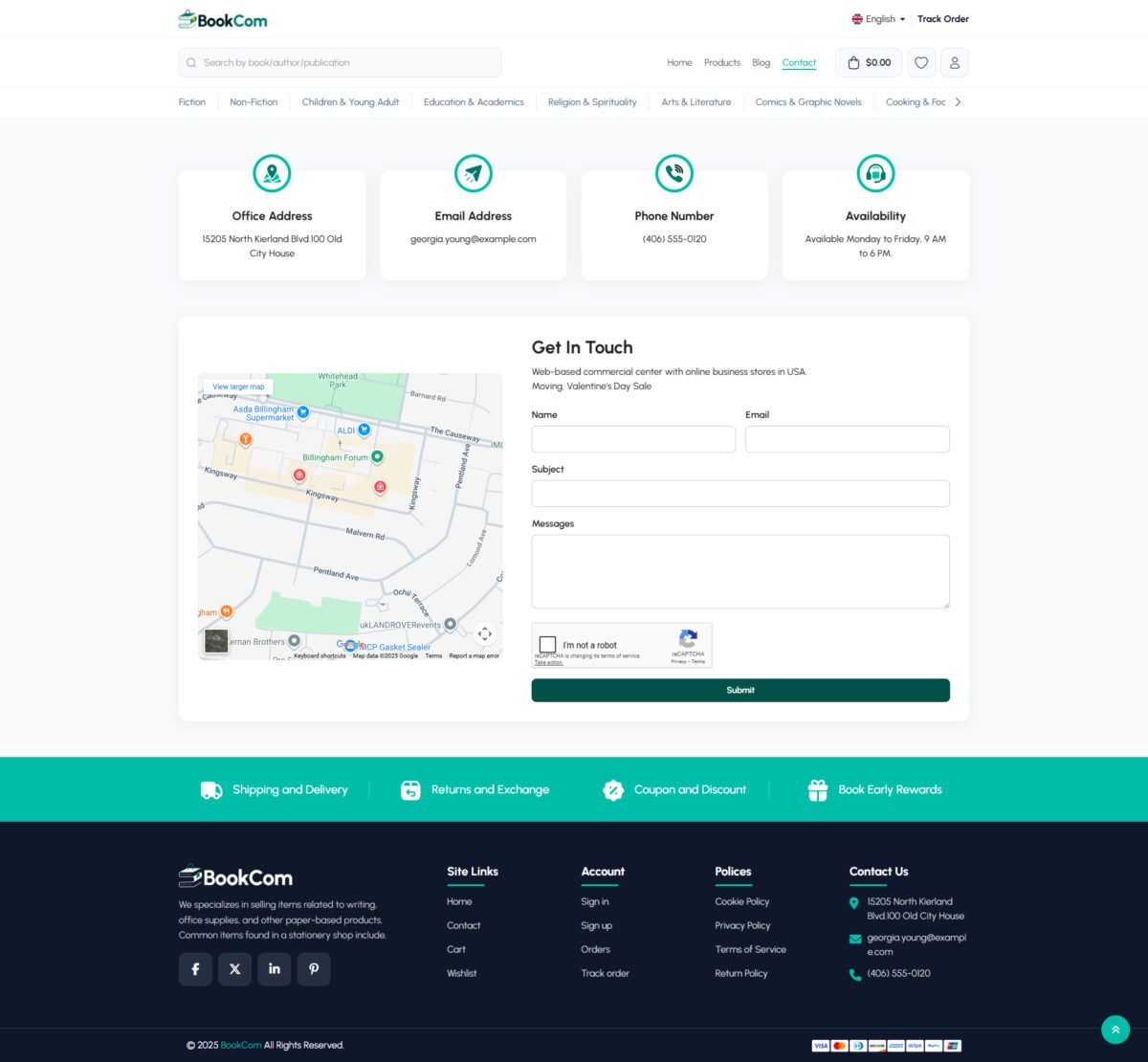 BookCom - Book Selling Ecommerce Platform | Online Bookstore . For Sale This Code Scripts With Full Regular License & Lifetime Updated Guaranteed - Image 5
