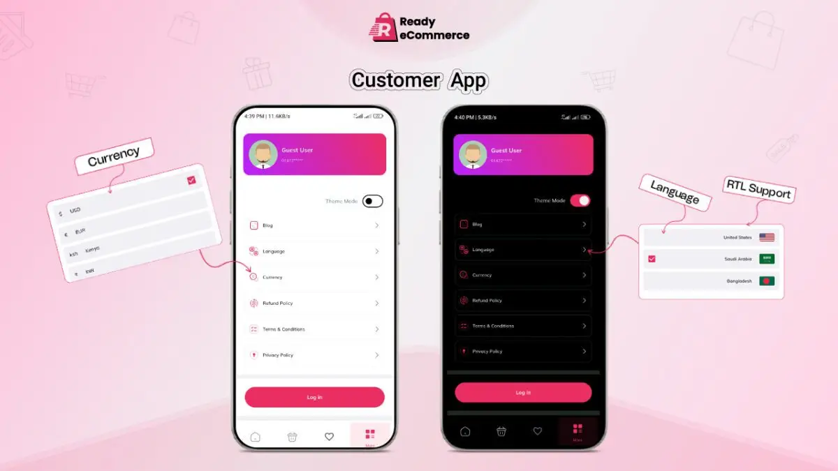 Ready eCommerce - Complete Multi Vendor eCommerce Mobile App, Customer Website with Store POS - Image 6