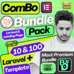 10 Laravel Code Scripts With Admin Panel + 100 Landing Page Template Combo Bundle For Sale With Cheap Price - Image 2