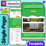 Hair Product Pack Selling Sales Converting Ecommerce Wordpress Readymade Single Landing Page Template Website - Image 5