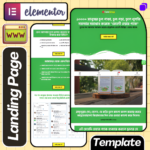 Hair Product Pack Selling Sales Converting Ecommerce Wordpress Readymade Single Landing Page Template Website