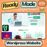 Ready Made Best Digital Product, Subscriptions, Theme, Plugin, Softwares Selling WordPress Full Website - Image 2