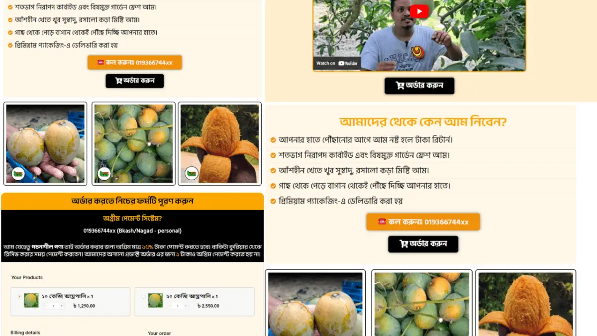 100+ বাংলা / Bangla High Sales Converting Elementor Wordpress Landing Page Template Bundle - Image 3