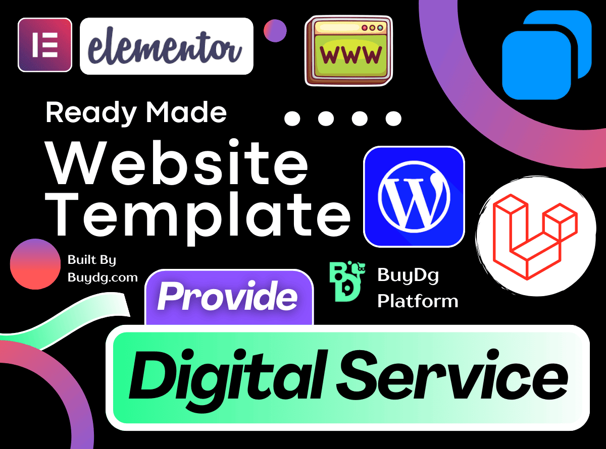 Buydg.com About us page . Buydg.com_ Readymade website template selling website and provide digital services online