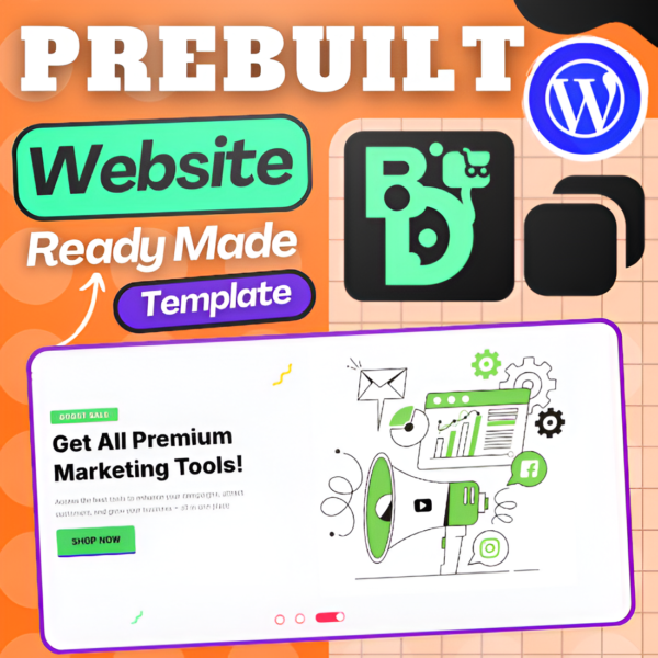 Digital Product & Premium Subscription Selling Website Template With Full Setup Free Within Just 1 Hour