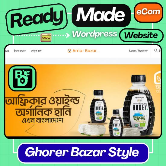 Ghorer Bazar Same Style ReadyMade Website Check Full Website Demo We Migrate Clone SetUp In Just 1 Hour 1