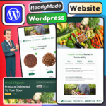 GreenFarms - Organic Foods Selling Wordpress E-Commerce Readymade Website With Full Setup Free In Your Panel !