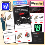 MotorPro - Wordpress Readymade Motorcycle Shop and Retail Website With Free SetUp In Your Panel Just Minutes