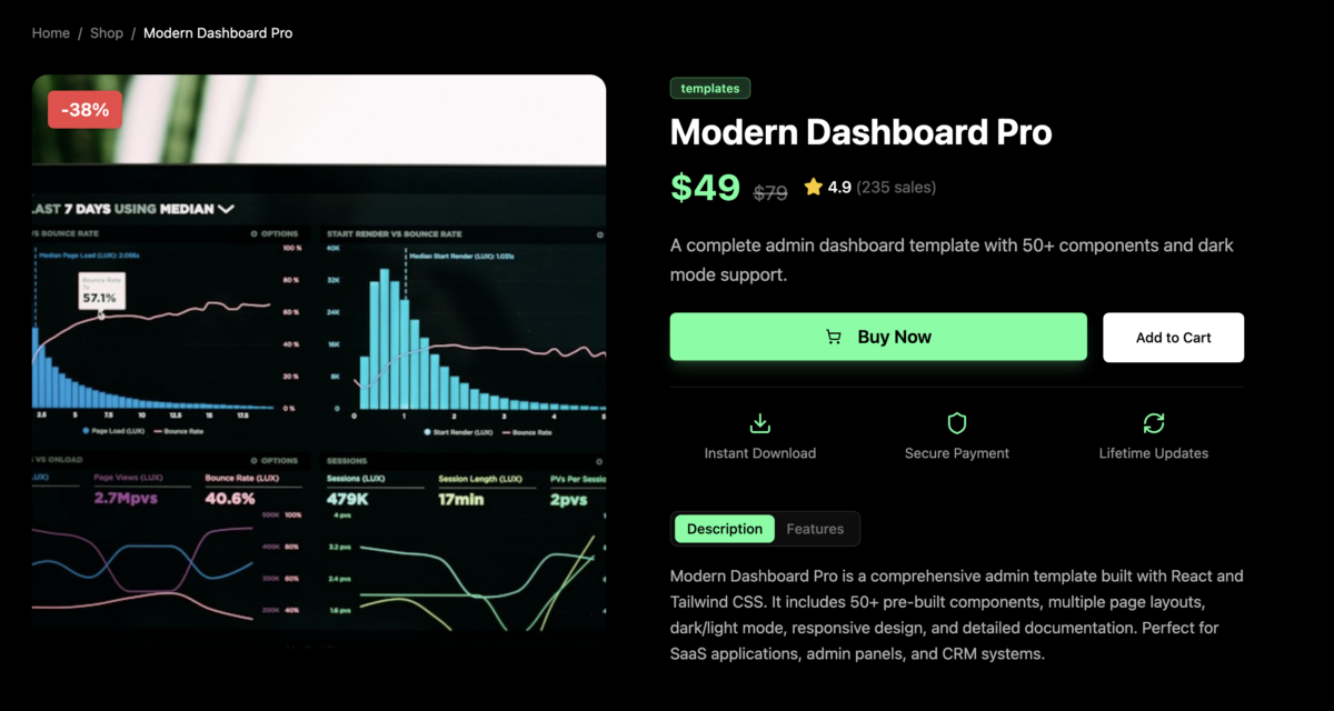 Most Advanced Premium ''LOOKS'' Multivendor & Single Vendor Digital Products Selling Website CODE Scripts - Image 9