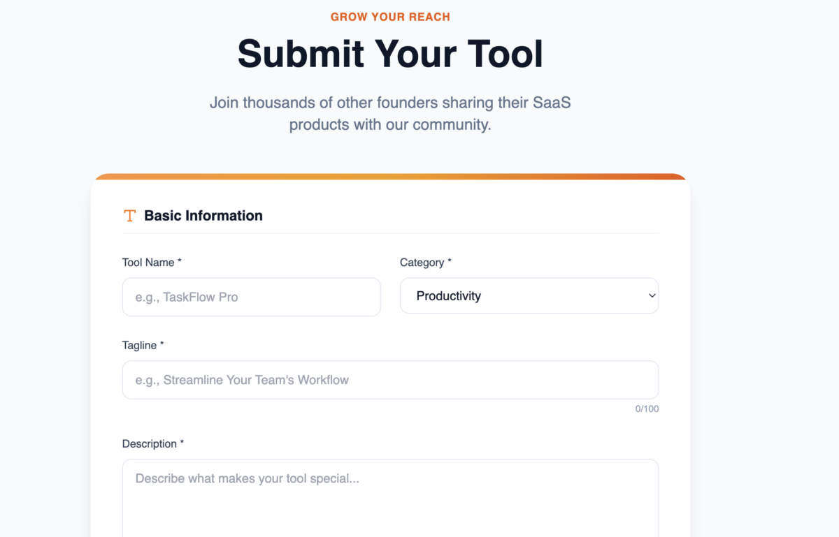Ai Tools & Website Tools Listing Submit Dynamic Design Code Scripts For Sale / Built By BuyDg.com - Image 3