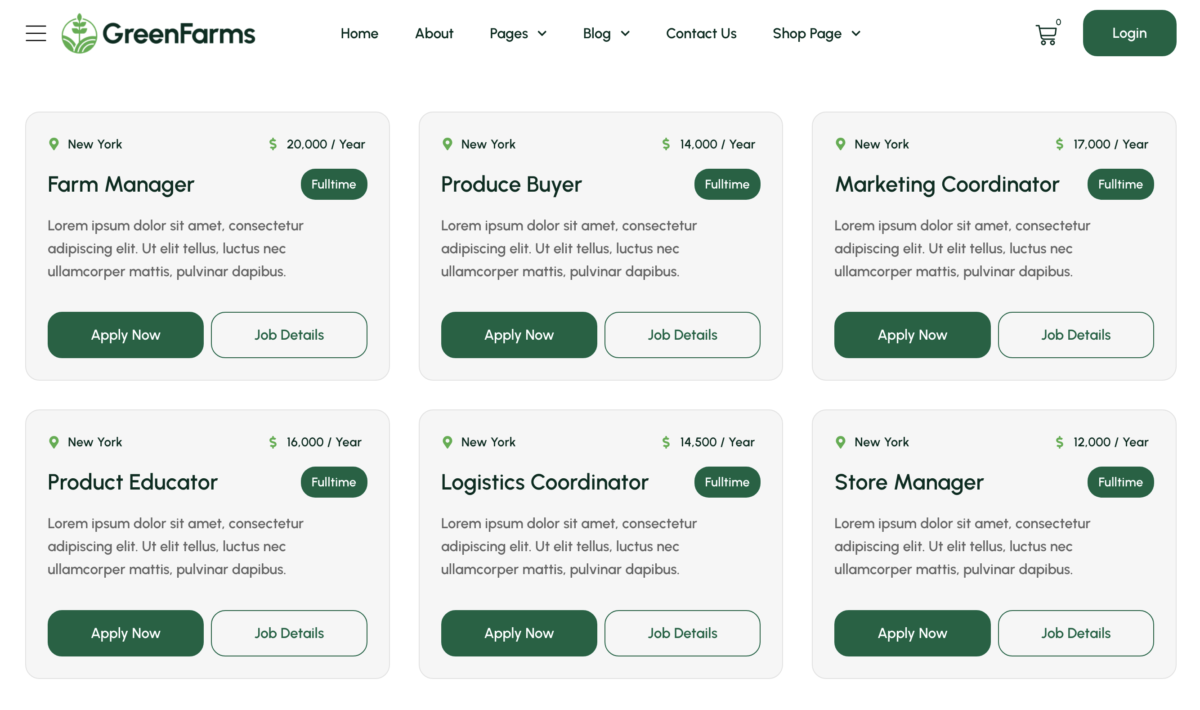 GreenFarms - Organic Foods Selling Wordpress E-Commerce Readymade Website / With Full Setup Free In Your Panel ! - Image 5