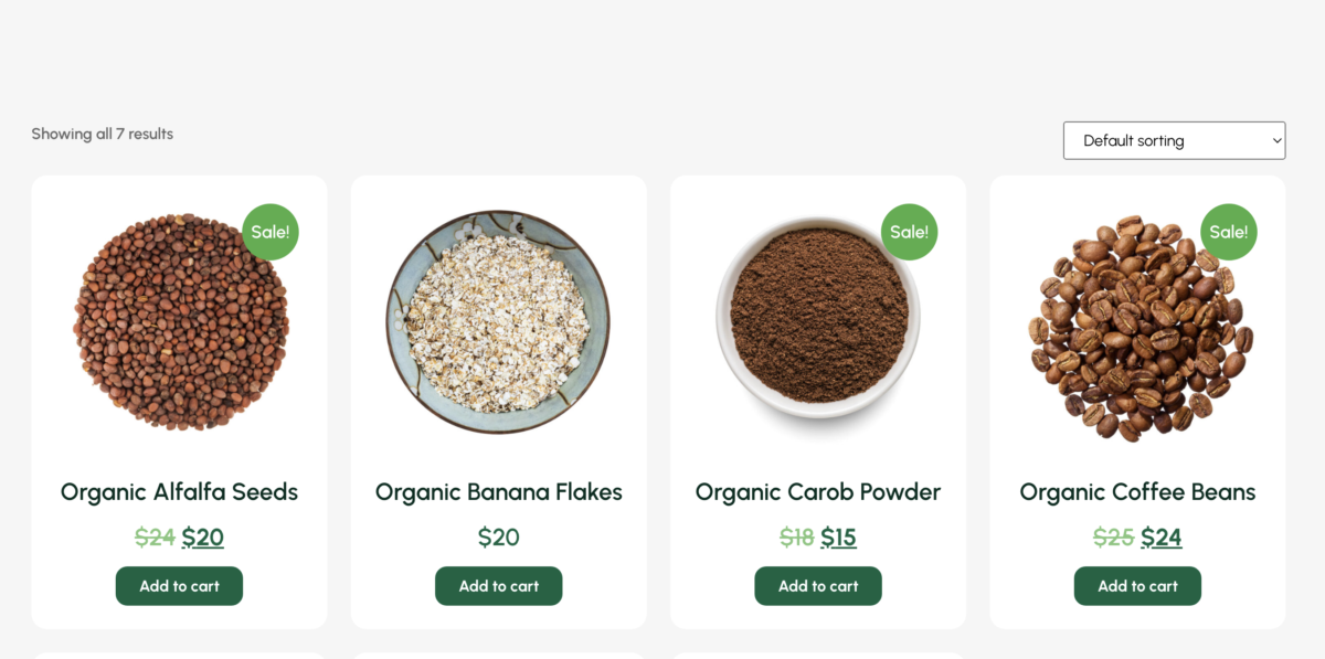 GreenFarms - Organic Foods Selling Wordpress E-Commerce Readymade Website / With Full Setup Free In Your Panel ! - Image 9