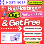 Hostinger - Buy & Domain & Hosting in Our Hostinger Referral Link and GET Free All Of Them Instantly Gifts ! - Image 3
