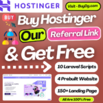 Hostinger - Buy & Domain & Hosting in Our Hostinger Referral Link and GET Free All Of Them Instantly Gifts ! - Image 5