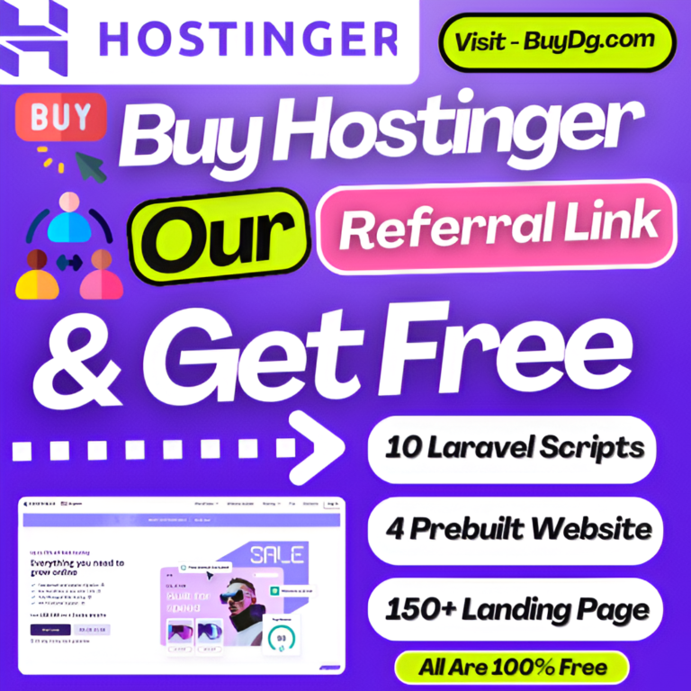 hostinger offer by buydg,com